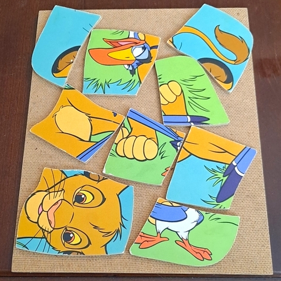 🦁 Playskool “The Lion King” Disney Wooden Puzzle - Picture 7 of 7
